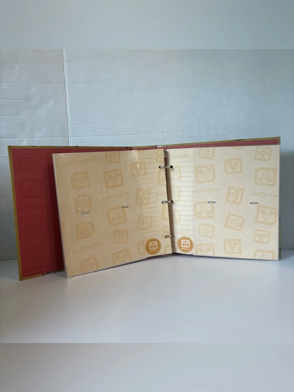 Walt Disney World 40th Anniversary Mickey Photo Album Vacation Memory Scrapbook